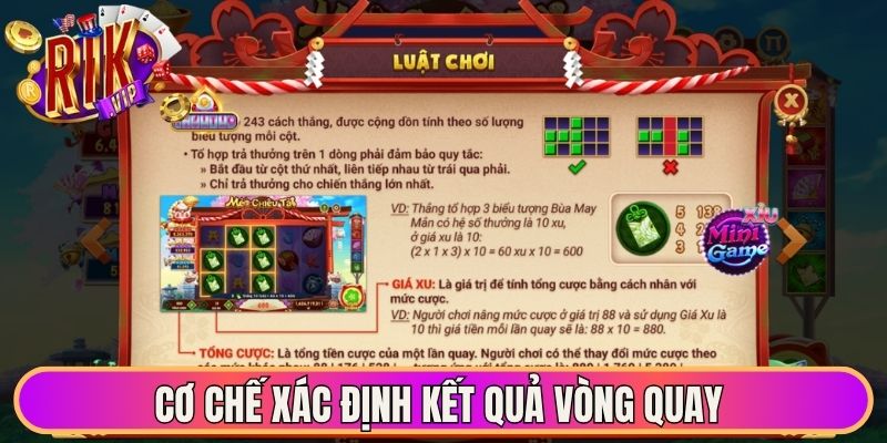 Mèo Chiêu Tài - Trải Nghiệm Vòng Quay May Mắn Độc Đáo 2 Cơ chế xác định kết quả vòng quay