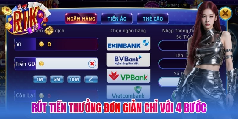 Trang chủ 24 Rút tiền thưởng đơn giản chỉ với 4 bước