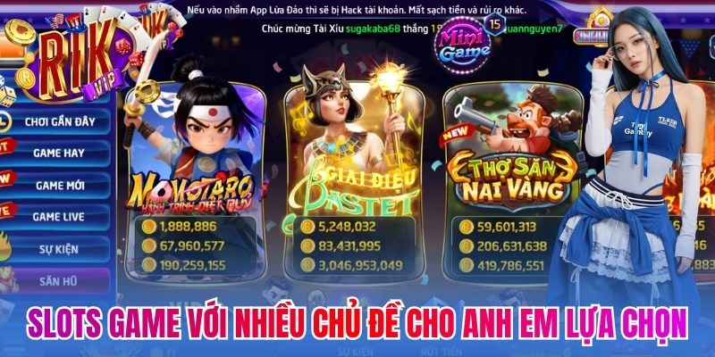 Trang chủ 21 Slots game với nhiều chủ đề thú vị cho anh em lựa chọn