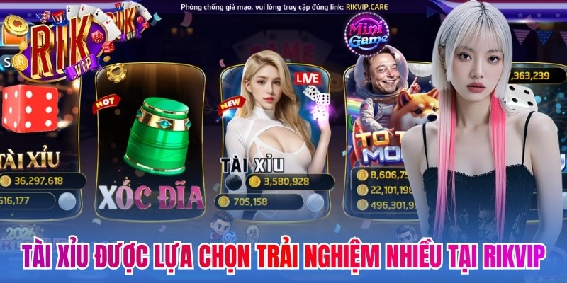 Trang chủ 22 Tài xỉu - Hình thức được lựa chọn trải nghiệm nhiều nhất tại Rikvip