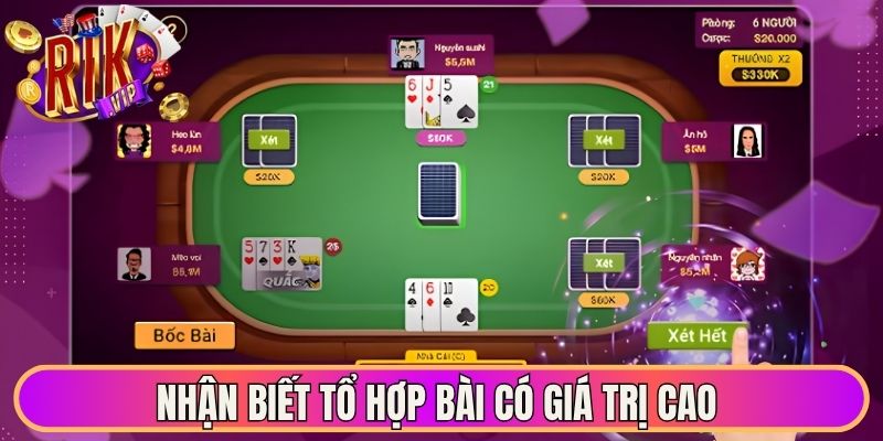 Xì Dách Rikvip - Trải Nghiệm Tựa Game Bài Đầy Kịch Tính 3 Nhận biết tổ hợp bài có giá trị cao